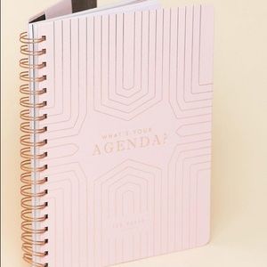 NEW Ted Baker Light Pink 52 Weeks Rose Gold Agenda